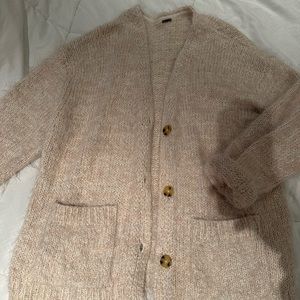 Free People Fuzzy Cardigan